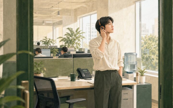업무 사이에 일어나 가볍게 걷는 마이크로브레이크