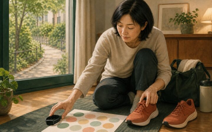 걸음 수보다 주간 활동 시간을 확인하는 직장인